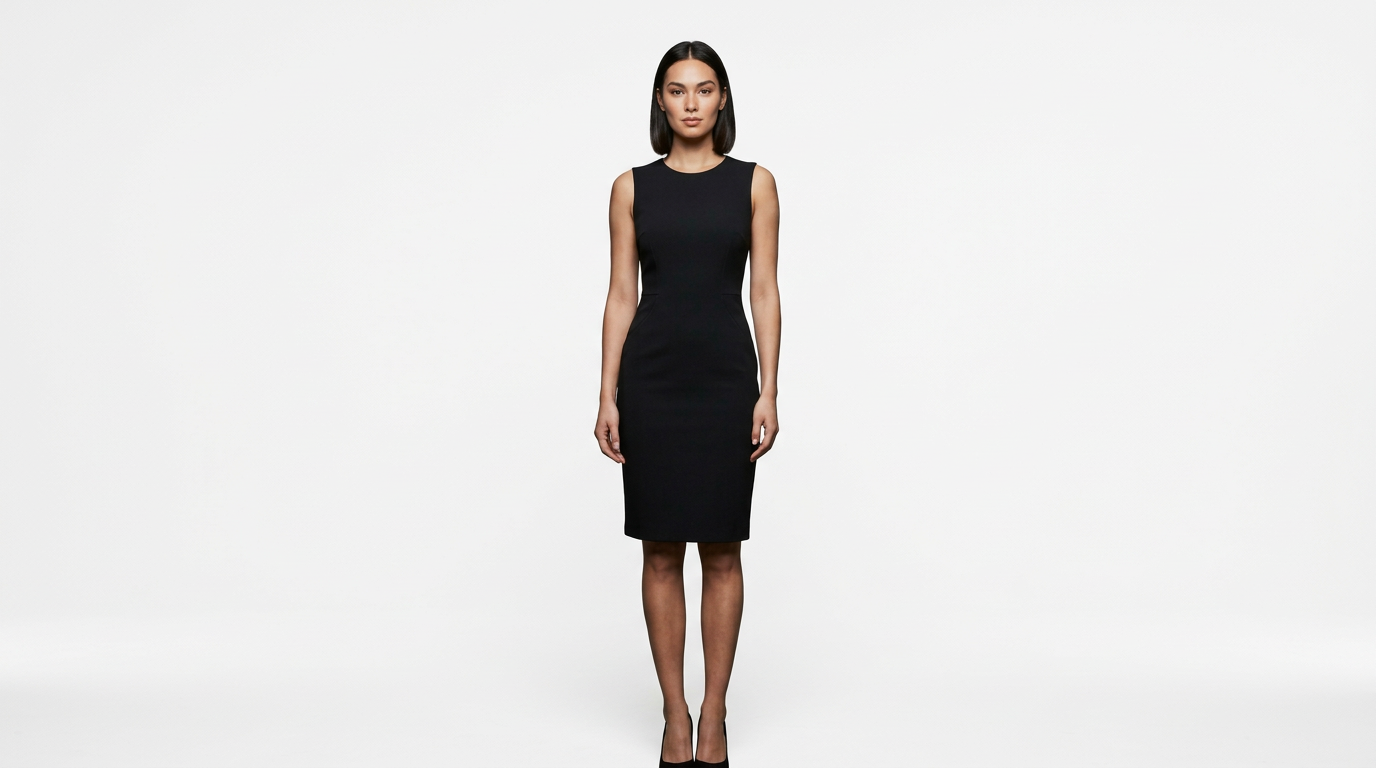 Dress model after background removal