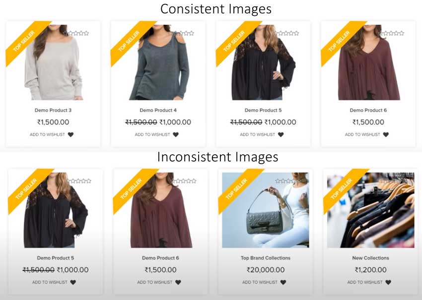 Product Images For eCommerce Template