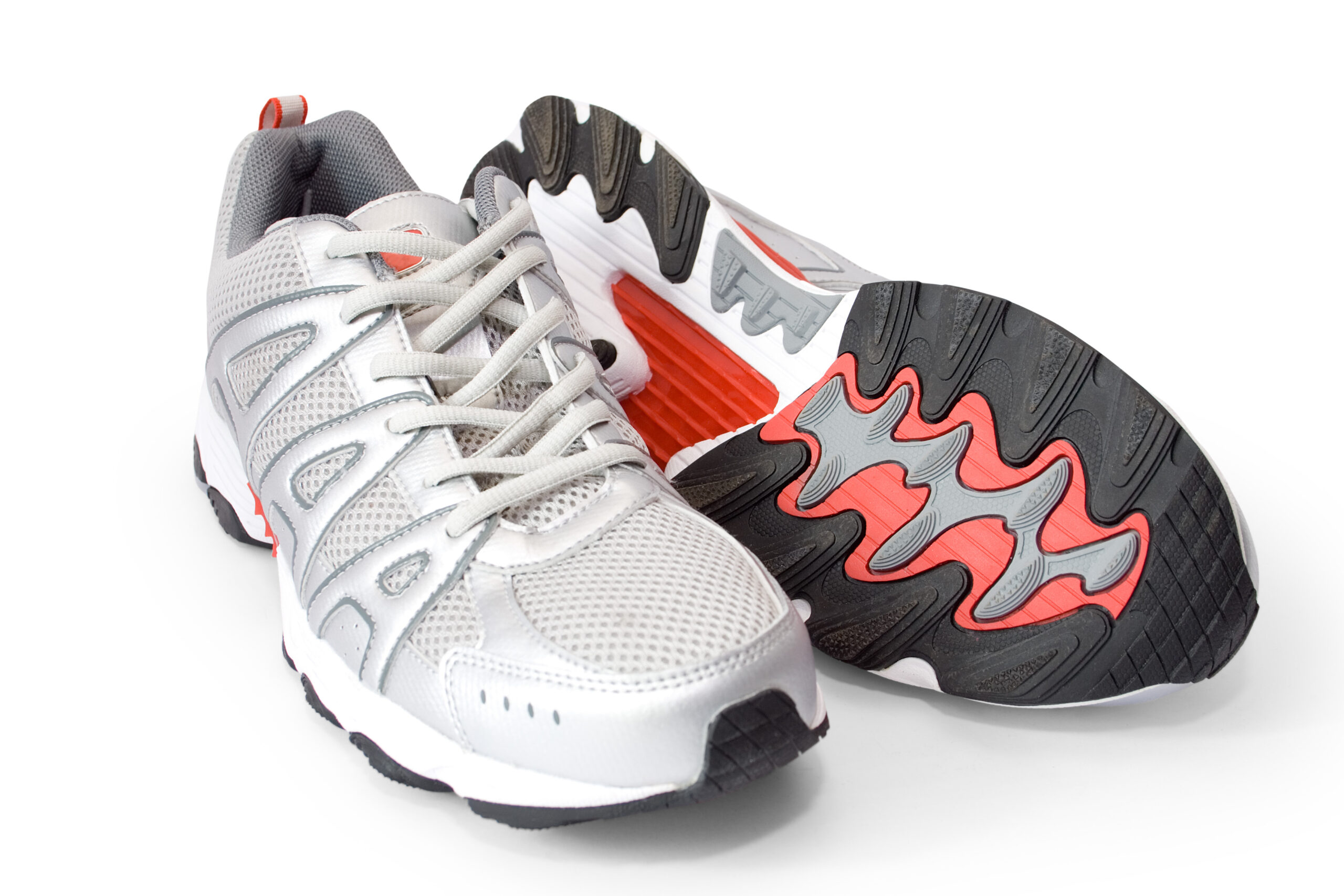 Man'S Jogging Shoes product retouching for ecommerce