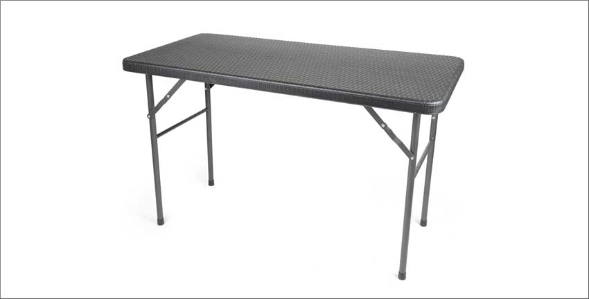 a table with white background a table with white background