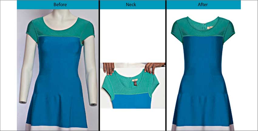 clothing ecommerce product image after clipping path service