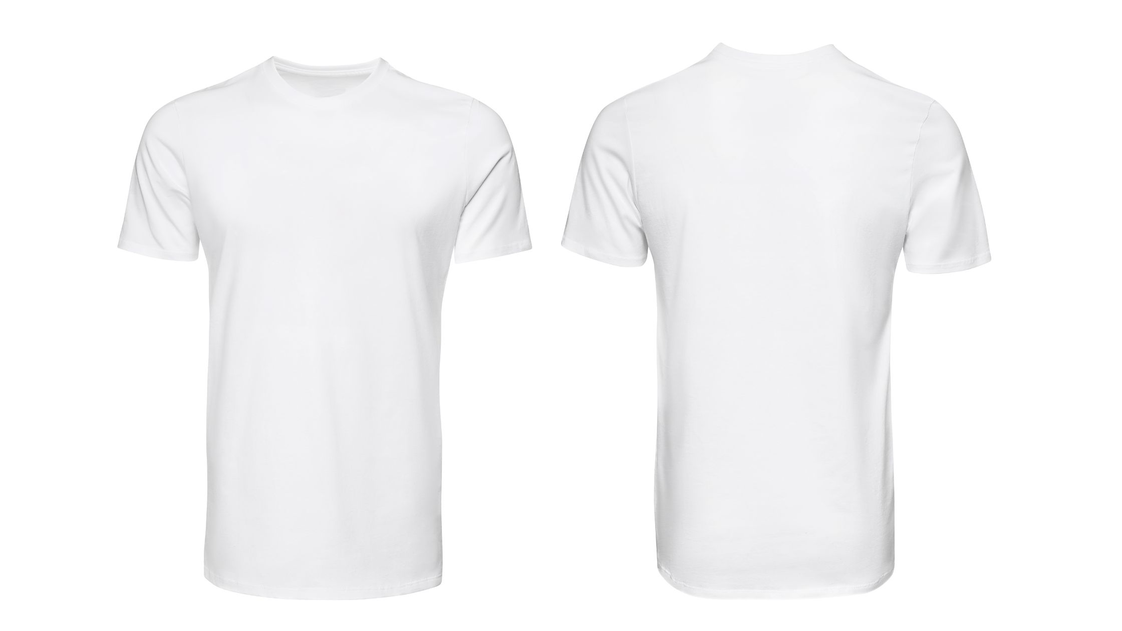 ghost mannequin effect on white shirt